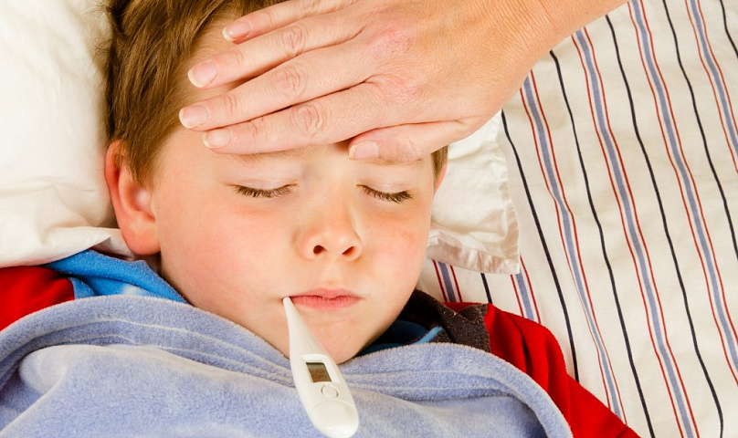 Temperatura +37 u detei v klinike Evrodon