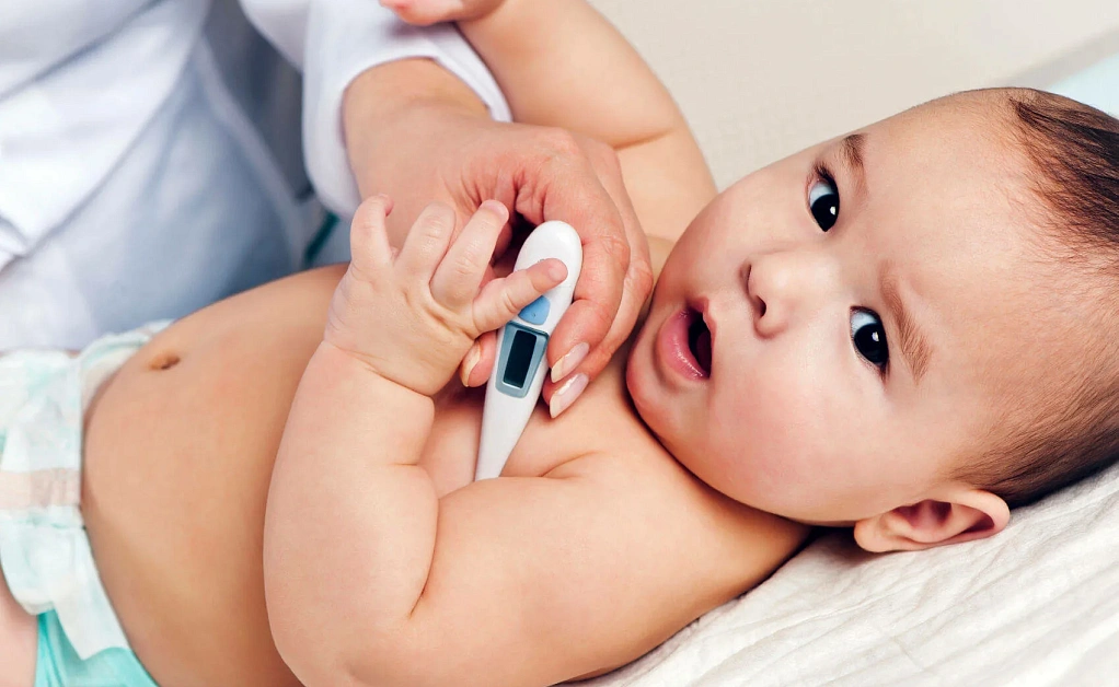 Temperatura +37 u detei v klinike Evrodon