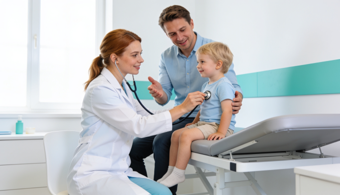 Vrach_pediatr v klinike Evrodon