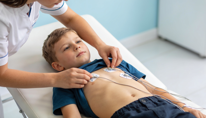 EKG dlya detei v klinike Evrodon