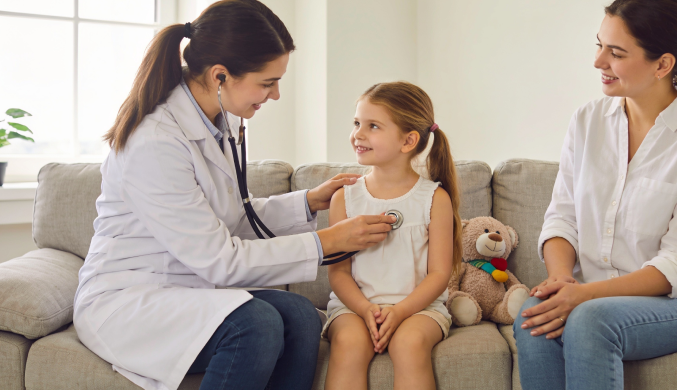 Viezd pediatra v klinike Evrodon